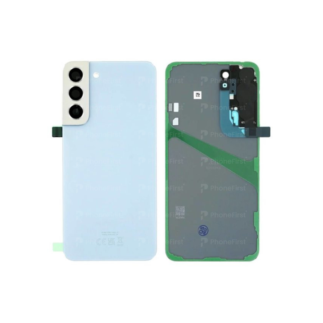 Samsung S22 S901 - Battery Back With Lens Sky Blue