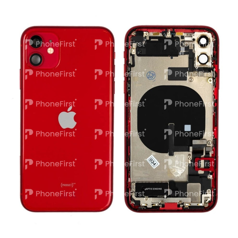 Apple iPhone 11 Housing With Original Parts Red