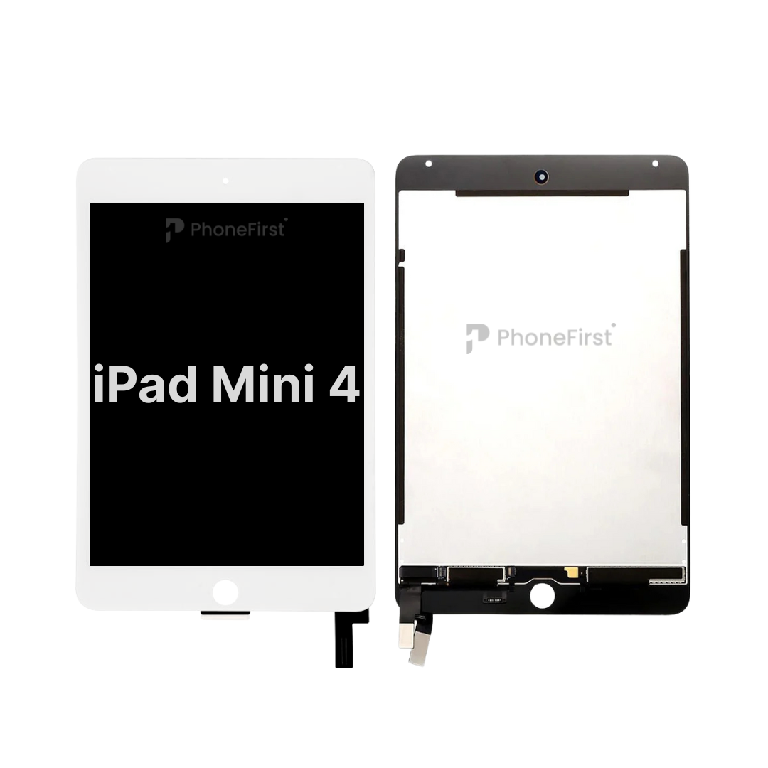 Apple iPad Mini 4 Lcd With Digitiser Assembly Original Grade A White