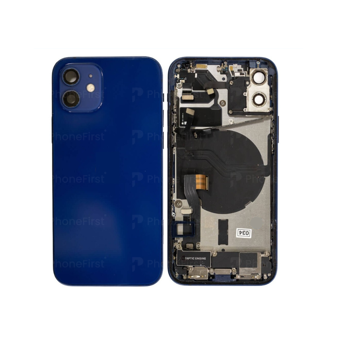 Apple iPhone 12 (6.1) Housing With Original Parts Blue