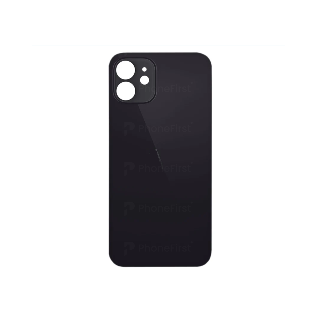 Apple iPhone 12 - Battery Back Big Hole Nparts Advance Black