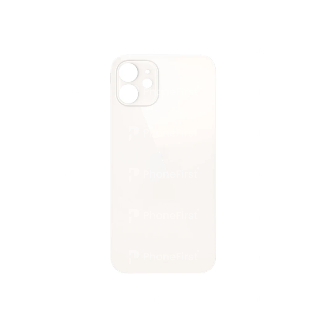 Apple iPhone 12 - Battery Back Big Hole Nparts Advance White