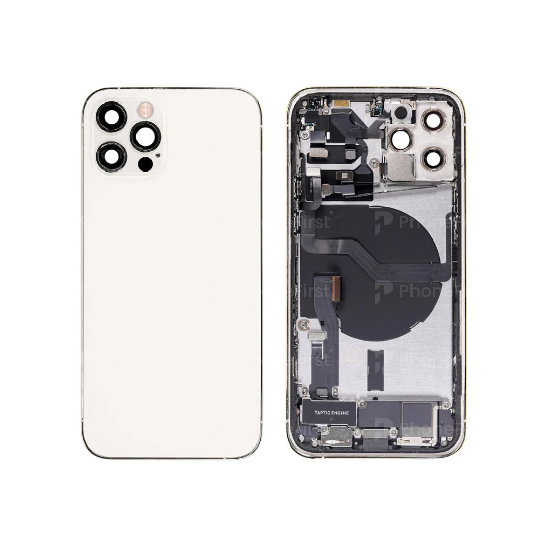 Apple iPhone 12 Pro (6.1) Housing With Original Parts Silver