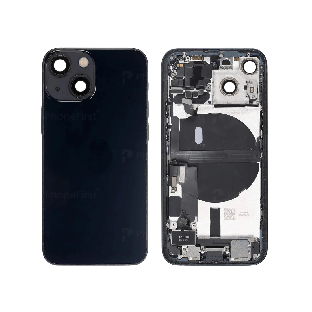 Apple iPhone 13 Mini - Pulled Original Housing With Parts Midnight