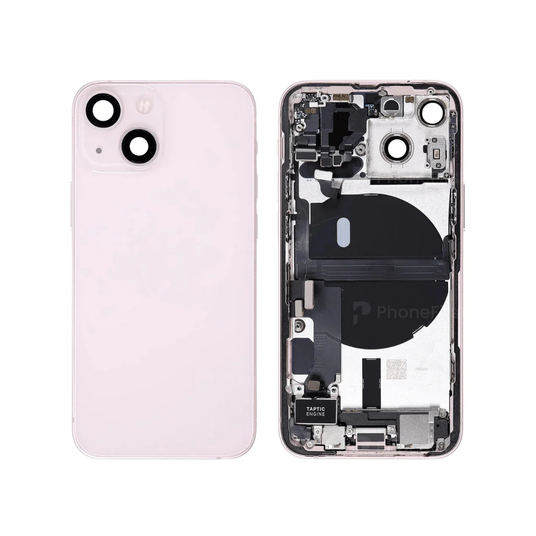 Apple iPhone 13 Mini - Pulled Original Housing With Parts Pink