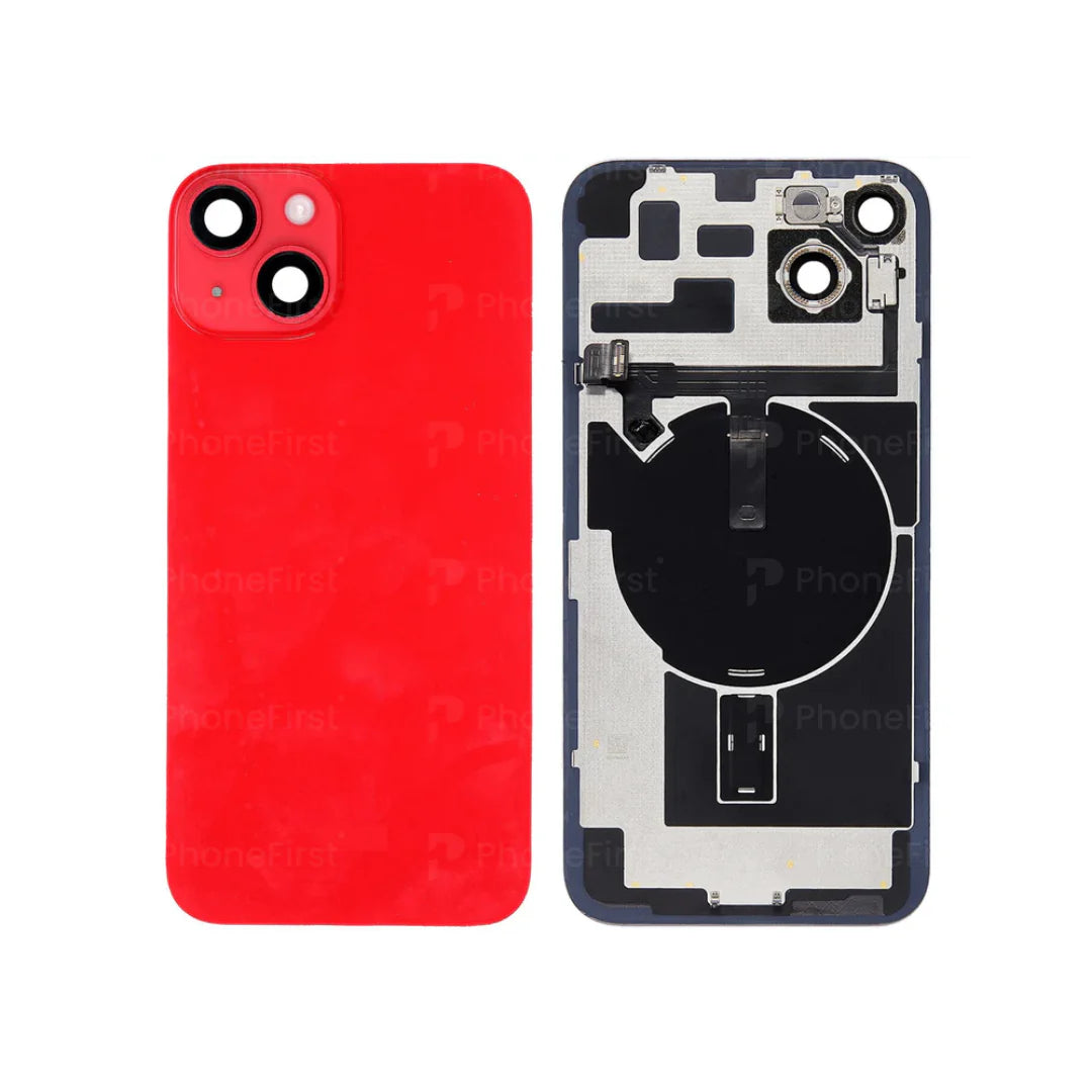 Apple iPhone 14 Plus - Pulled Original Battery Back With Wireless Coil Red