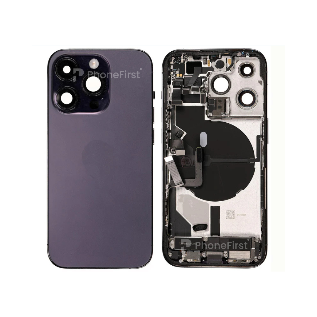 Apple iPhone 14 Pro - Housing with Parts 100 % Original Deep Purple