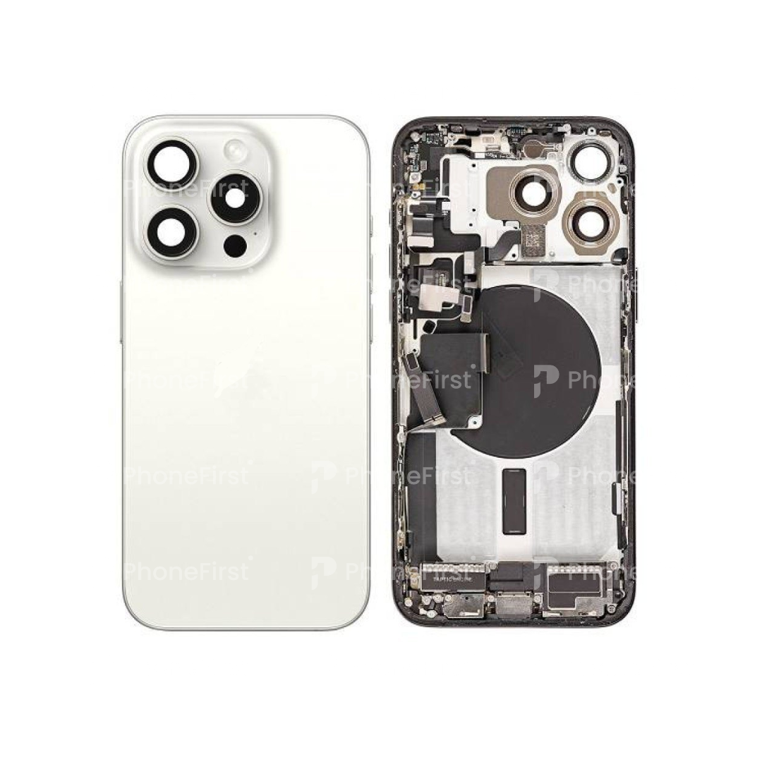 Apple iPhone 15 Pro Max Housing With Original Parts White