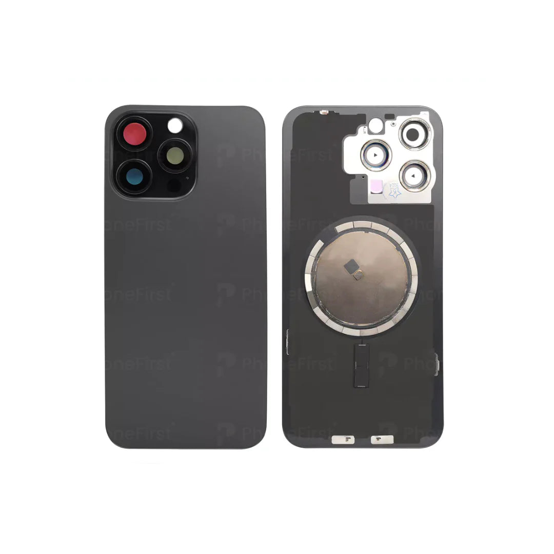 Apple iPhone 15 Pro Max - Pulled Original Battery Back With Magnet Black Titanium