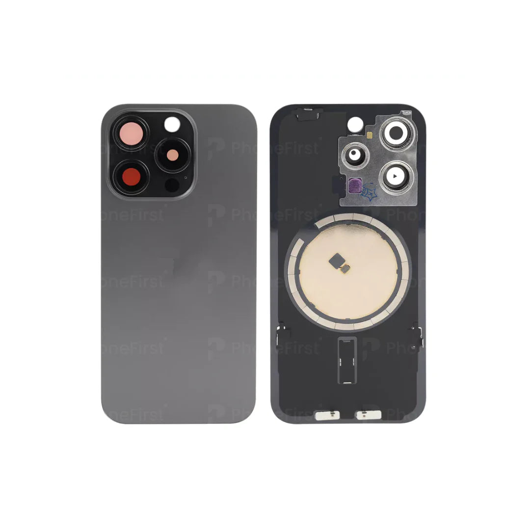 Apple iPhone 15 Pro - Pulled Original Battery Back With Magnet Black Titanium