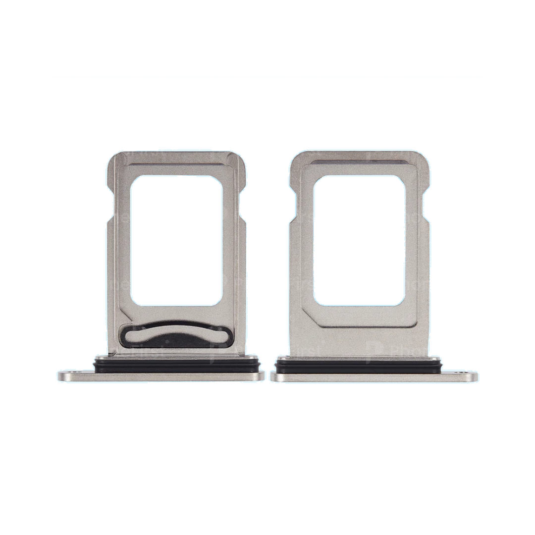 Apple iPhone 15 Pro - Sim Tray White Titanium