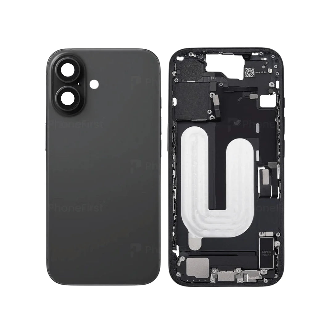 Apple iPhone 16 - Pulled Original Housing With Parts Black