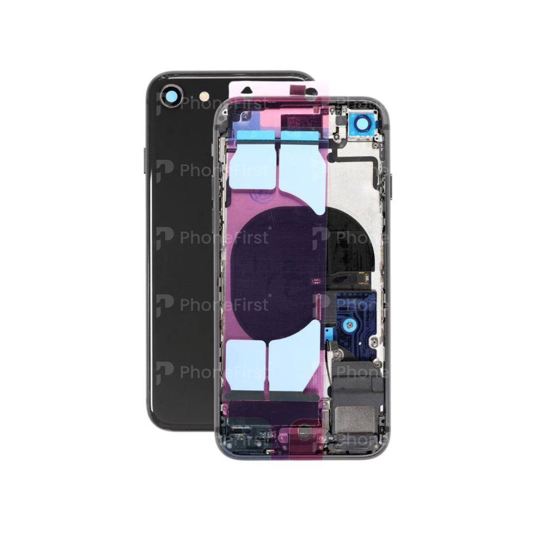 Apple iPhone SE 2020 Aftermarket Housing With Parts Black