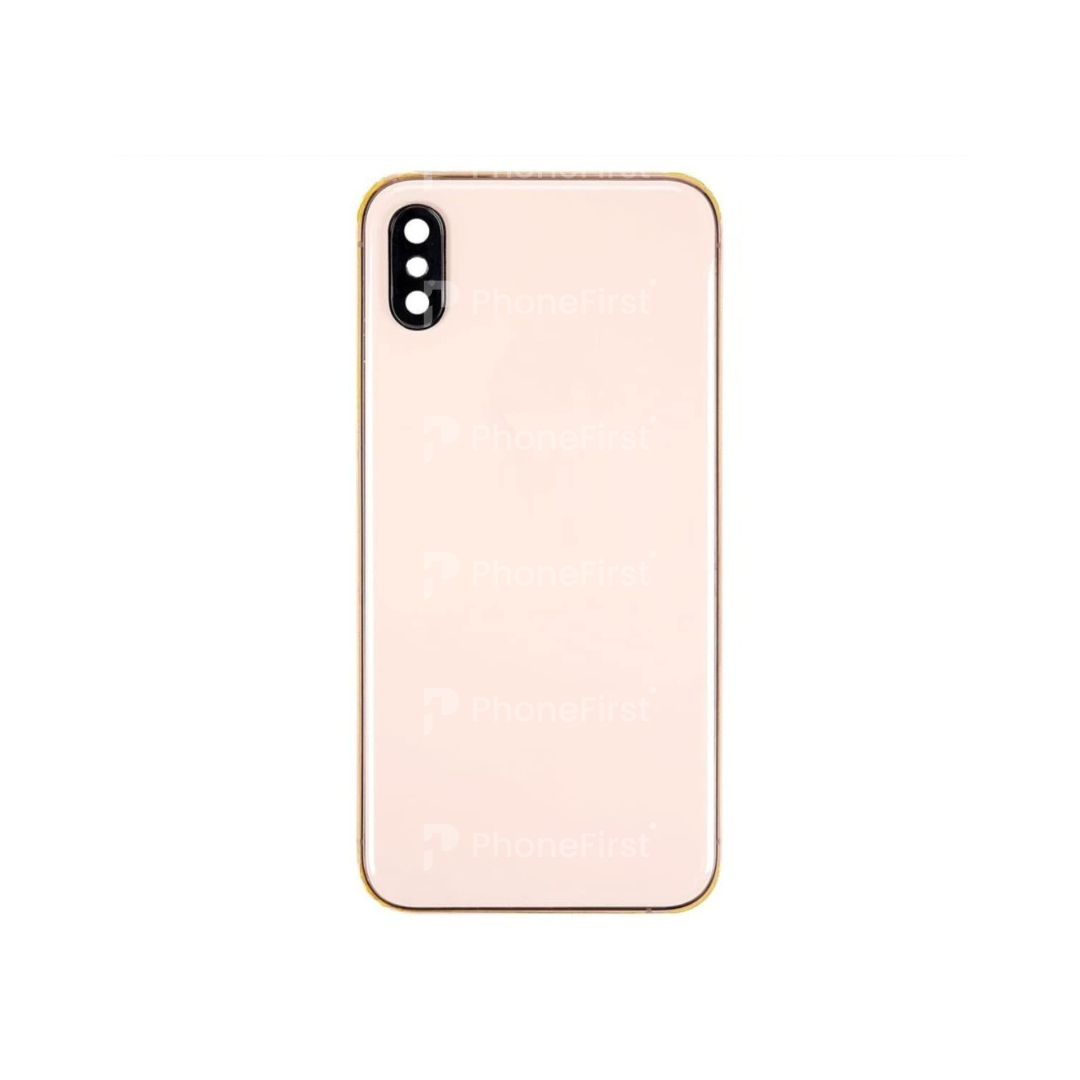Apple iPhone XS - Battery Back With Lens RoseGold