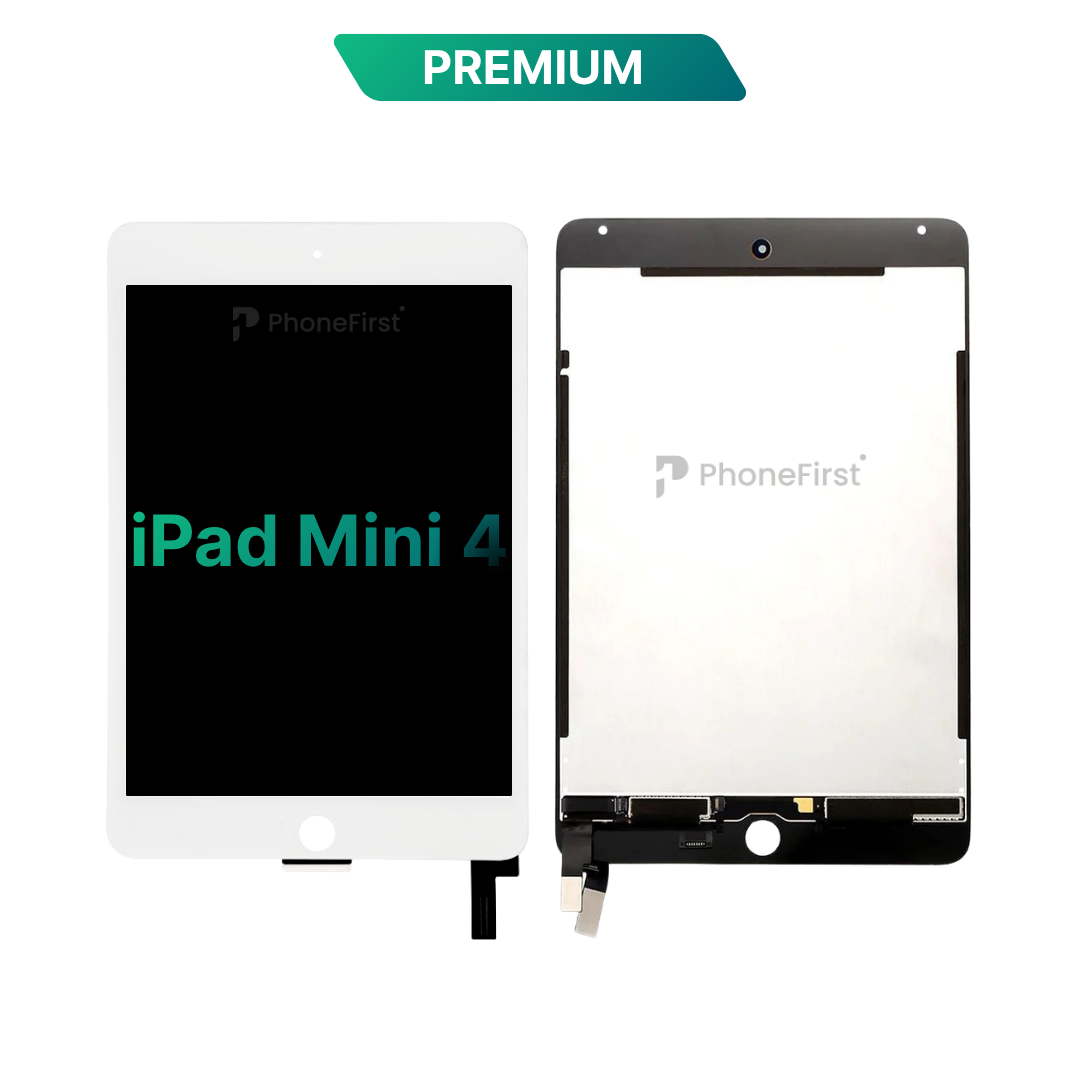 Apple iPad Mini 4 LCD Assembly Premium (With Sleep Sensor) White