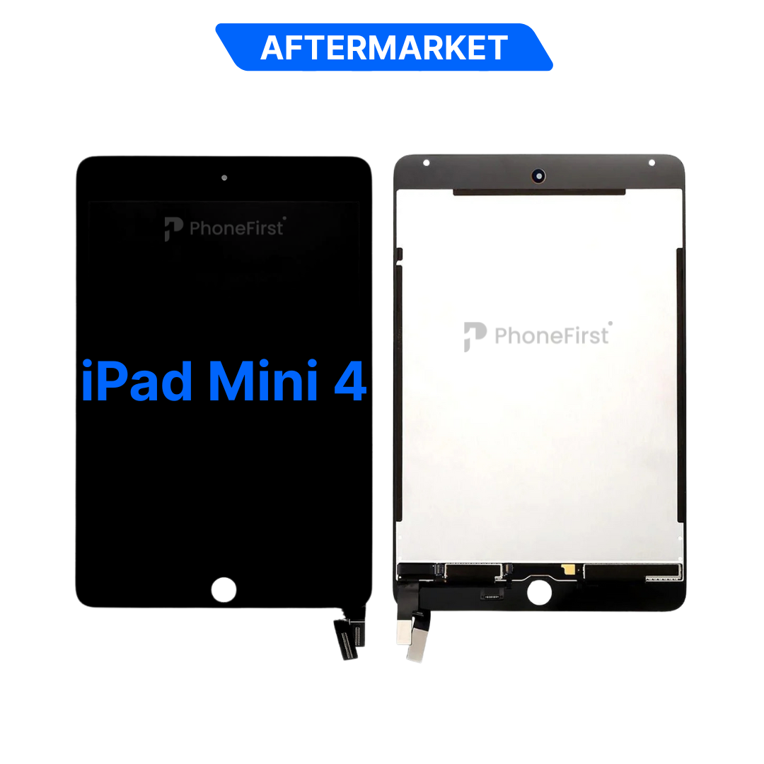 Apple iPad Mini 4 Lcd With Digitiser Assembly AfterMarket Black