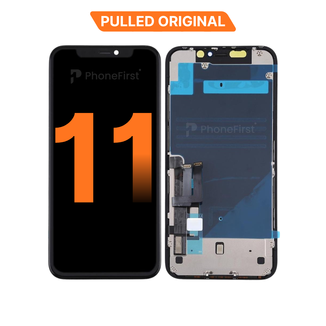 Apple iPhone 11 LCD - Pulled Original Like New With Proximity Sensor Flex (Used Status)