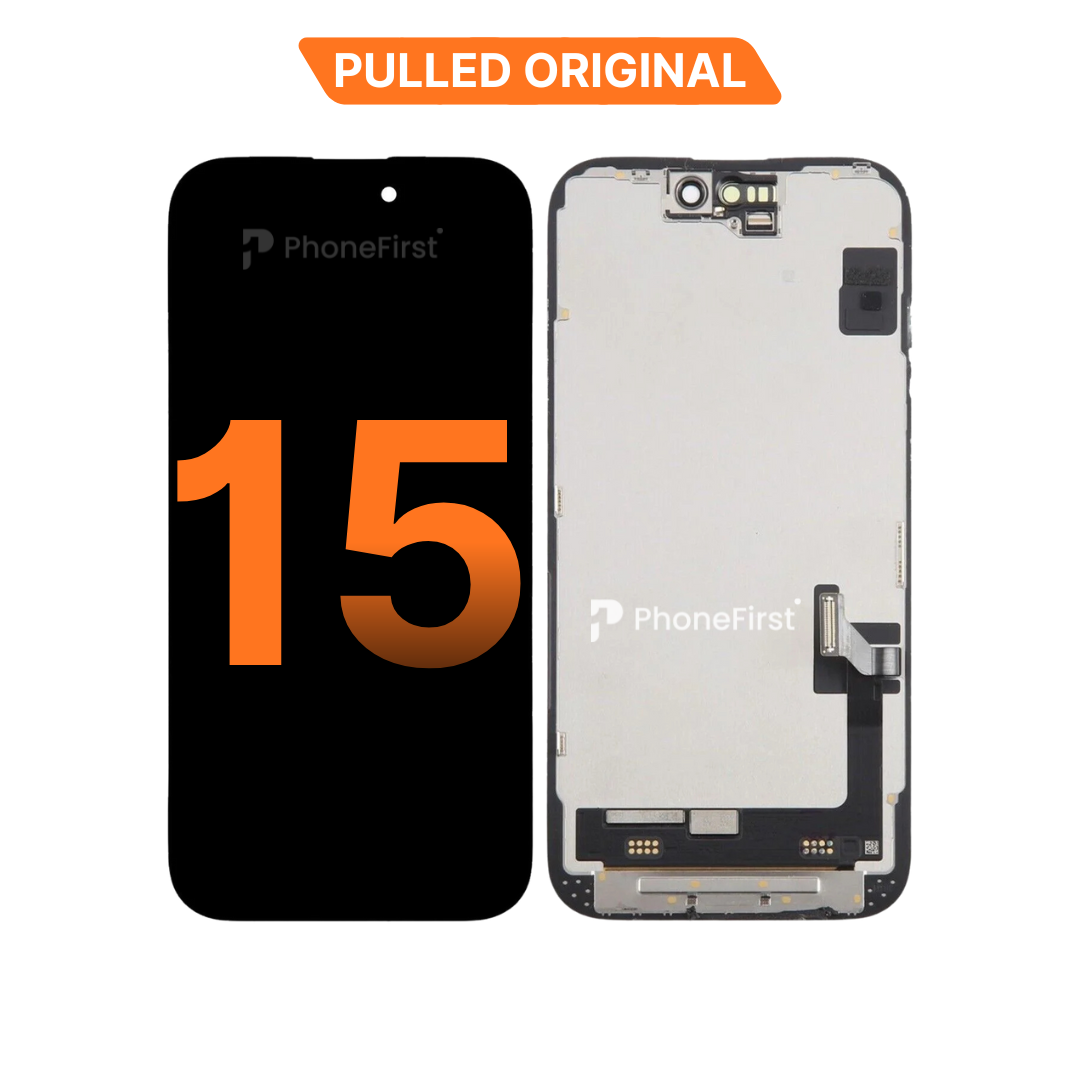 Apple iPhone 15 LCD - Pulled Original Like New With Proximity Sensor Flex (Used Status)