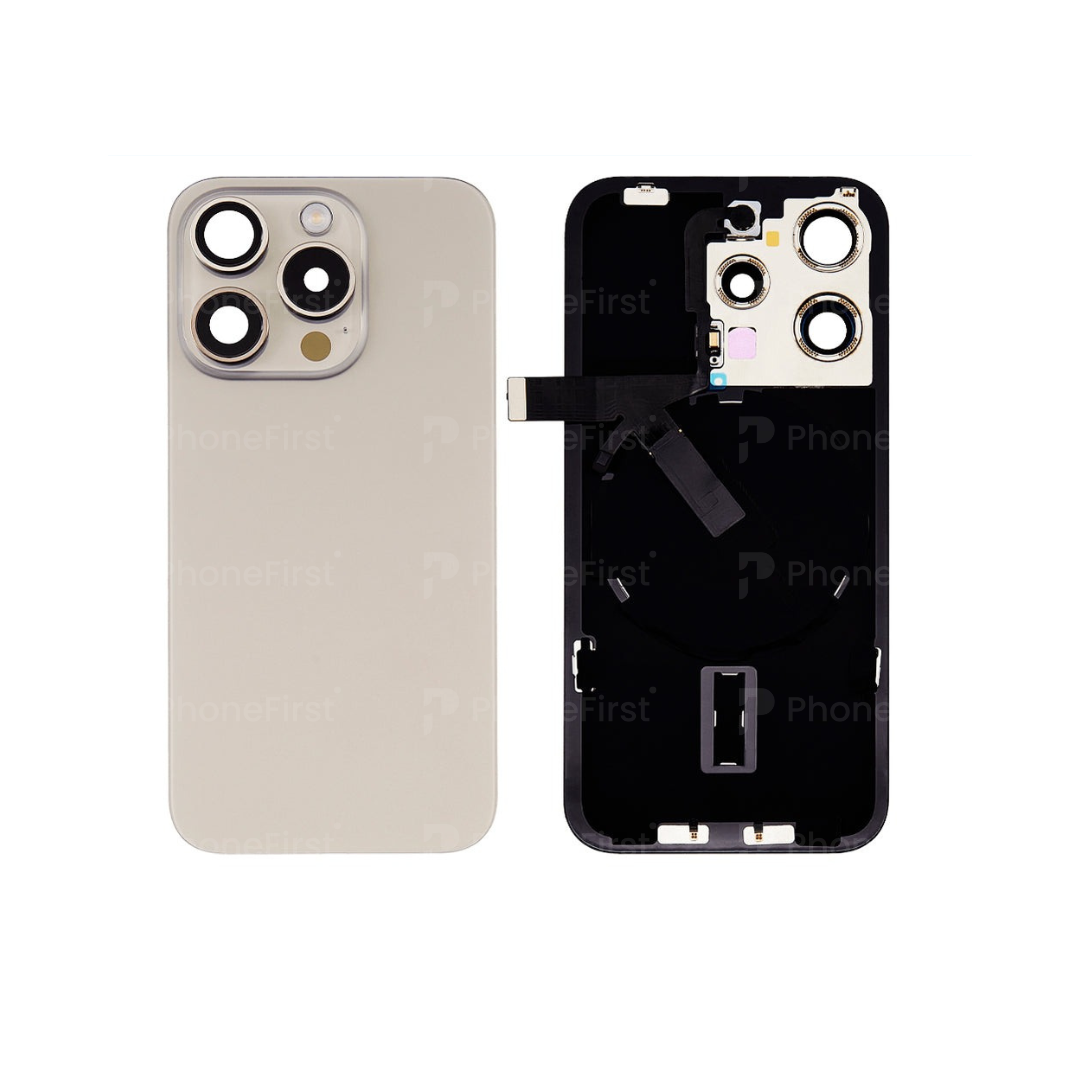 Apple iPhone 15 Pro - Battery Back With WirelessCoil Natural Titanium