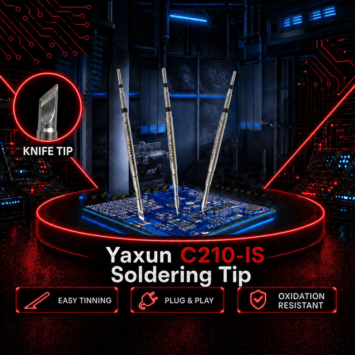 Yaxun C210-IS Soldering Tip