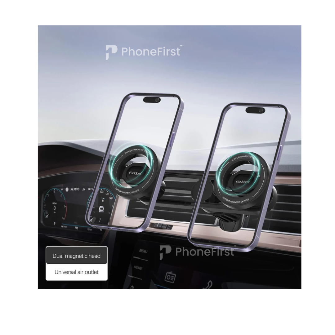 Earldom Double-Phone Magnetic Car Holder EH310