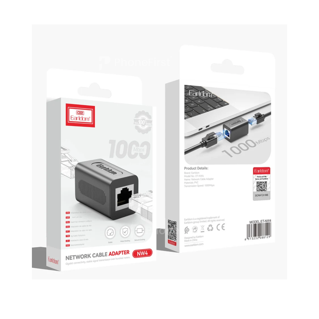 Earldom Network Cable Adapter NW4