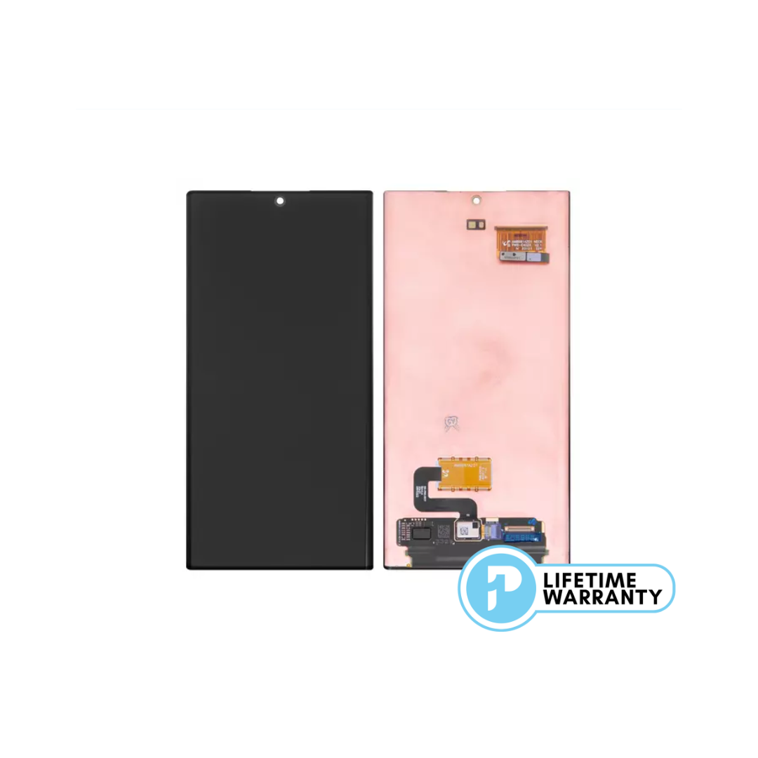 Samsung S22 Ultra S908 LCD (W/F) Glass Change Black