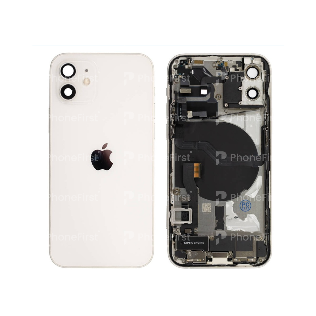 Apple iPhone 12 (6.1) Housing with Parts 100 % Original Grade A White
