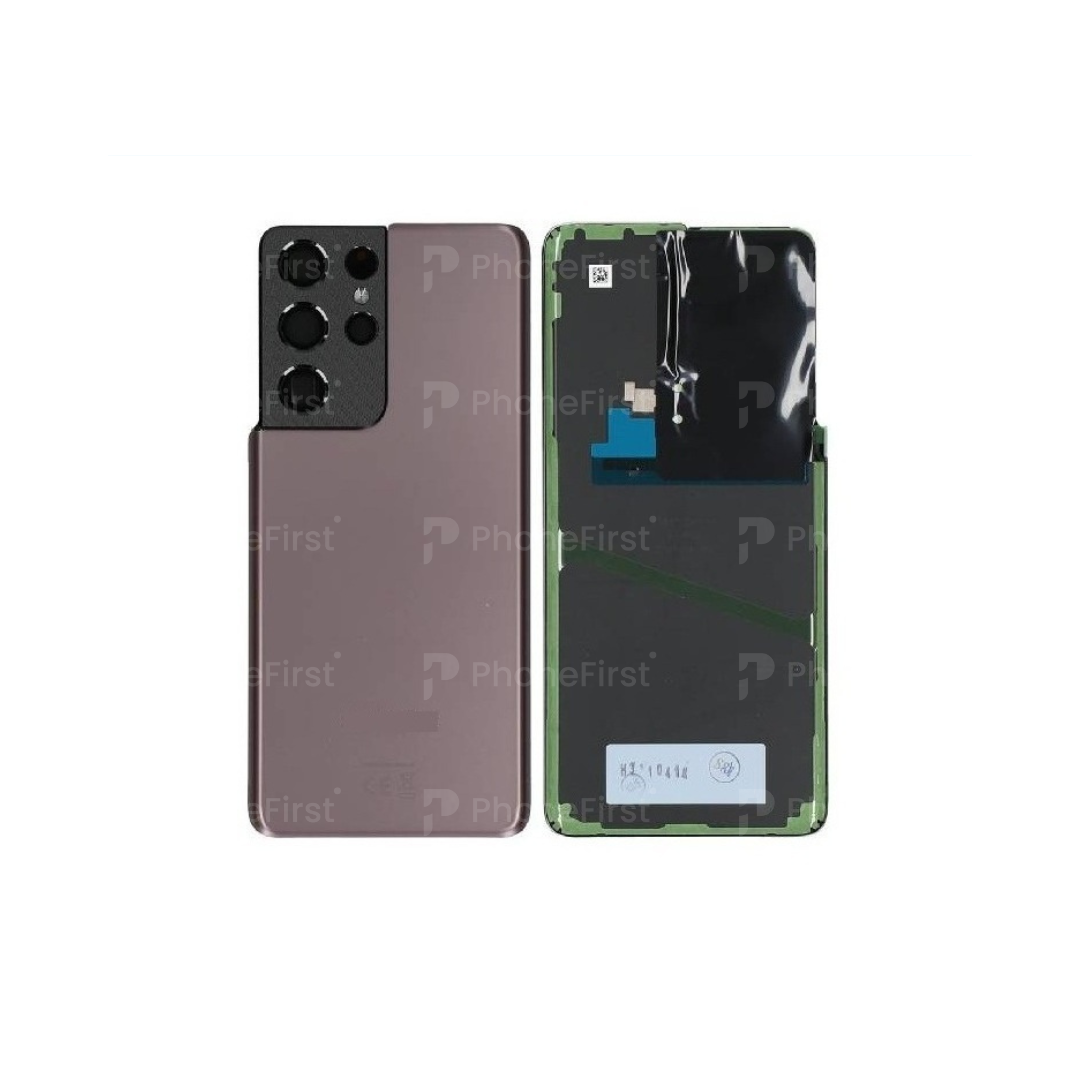 Samsung S21 Ultra 5G G998 - Battery Back With Lens Phantom Brown