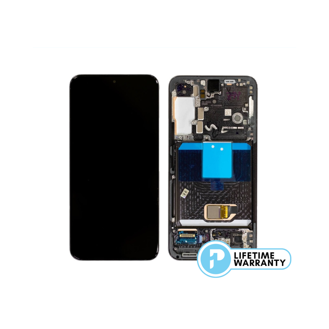 Samsung S22 S901 LCD (W/F) Glass Change Black