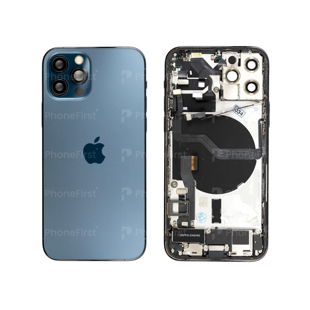 Apple iPhone 12 Pro (6.1) Housing With Original Parts Pacific Blue