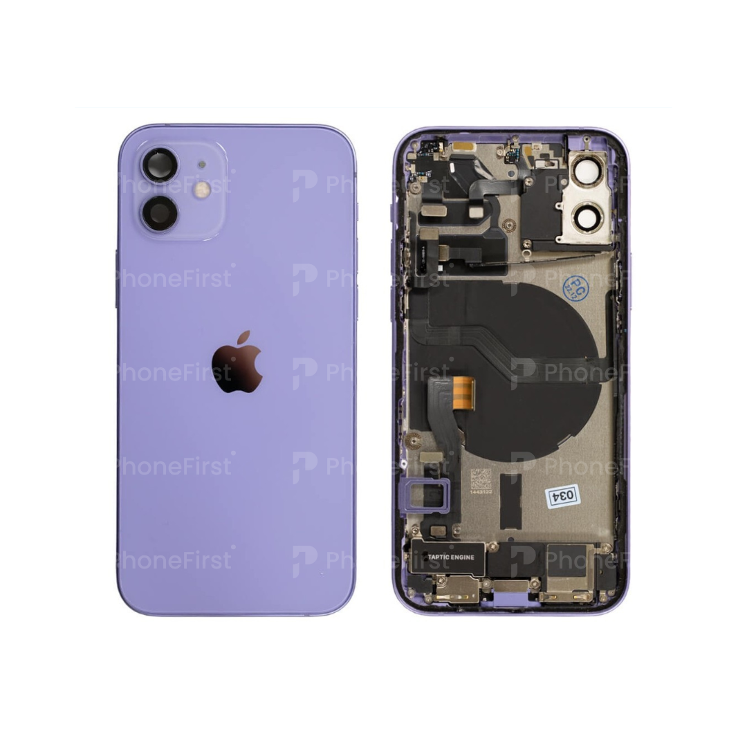 Apple iPhone 12 (6.1) Housing with Parts 100 % Original Grade A (No Battery) Purple