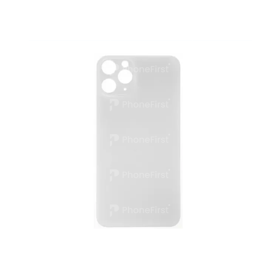 Apple iPhone 11 Pro - Nparts Advance Battery Back Big Hole Silver