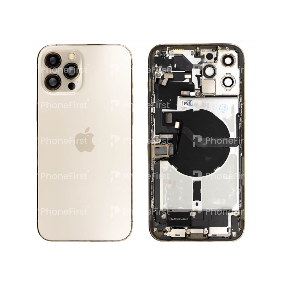 Apple iPhone 12 Pro Max (6.7) Housing With Original Parts Gold