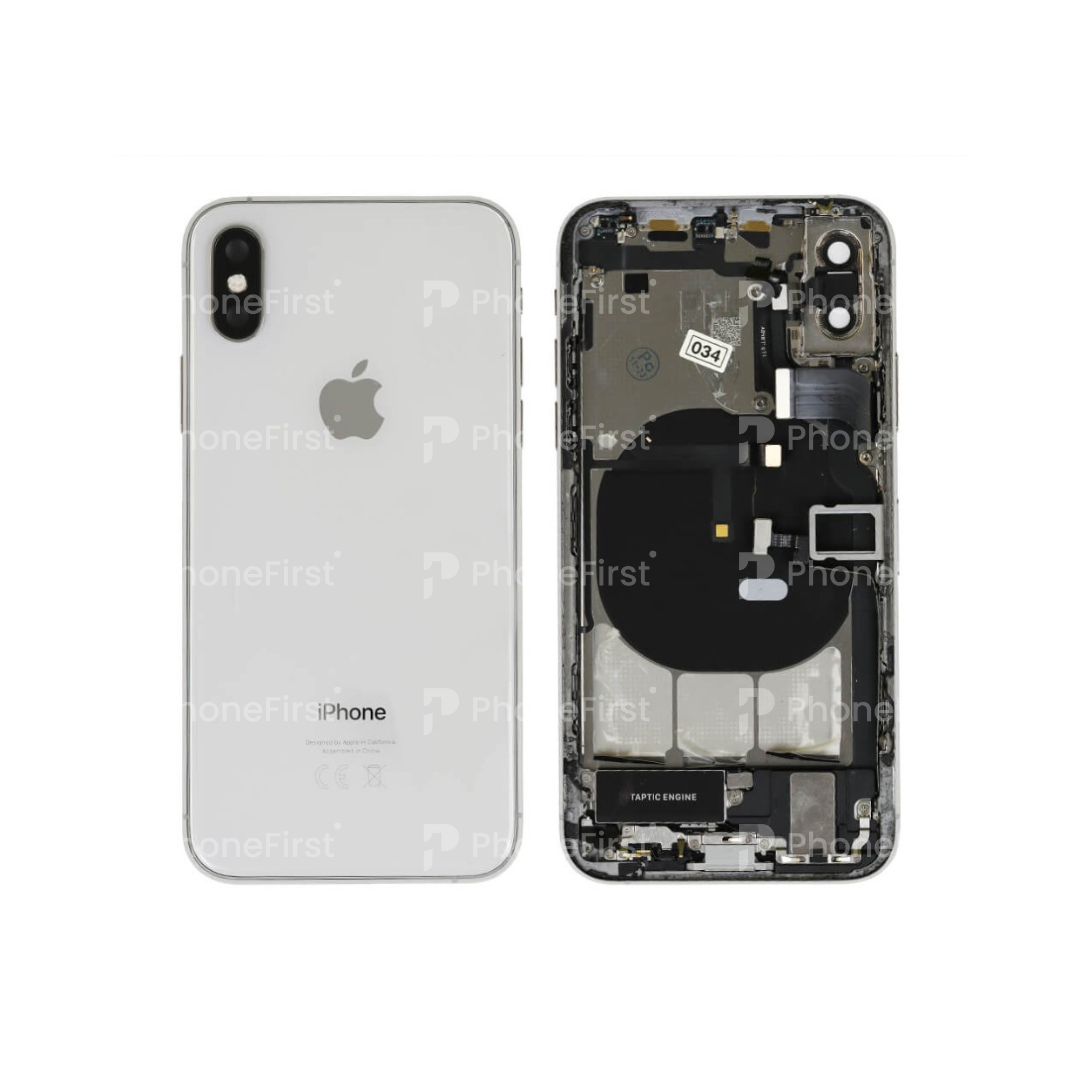Apple iPhone XS Housing with Original Parts Silver