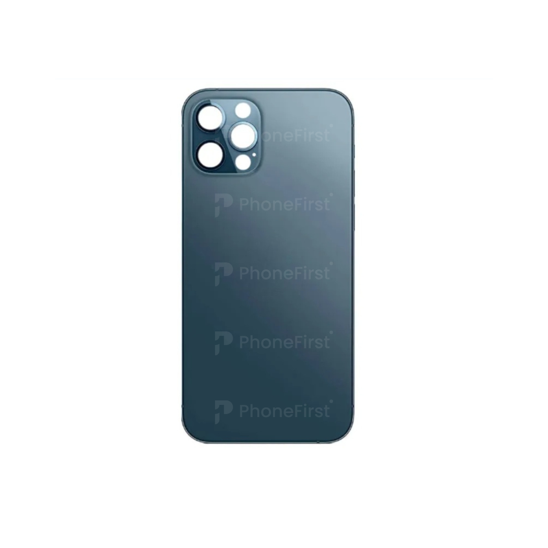 Apple iPhone 12 Pro - Battery Back Big Hole Nparts Advance Sea Blue