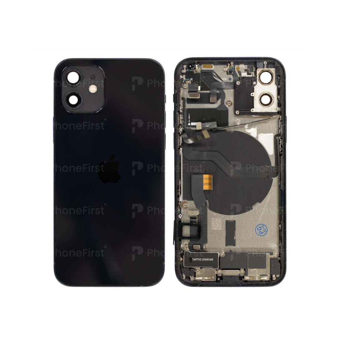 Apple iPhone 12 (6.1) Housing with Parts 100 % Original Grade B Black