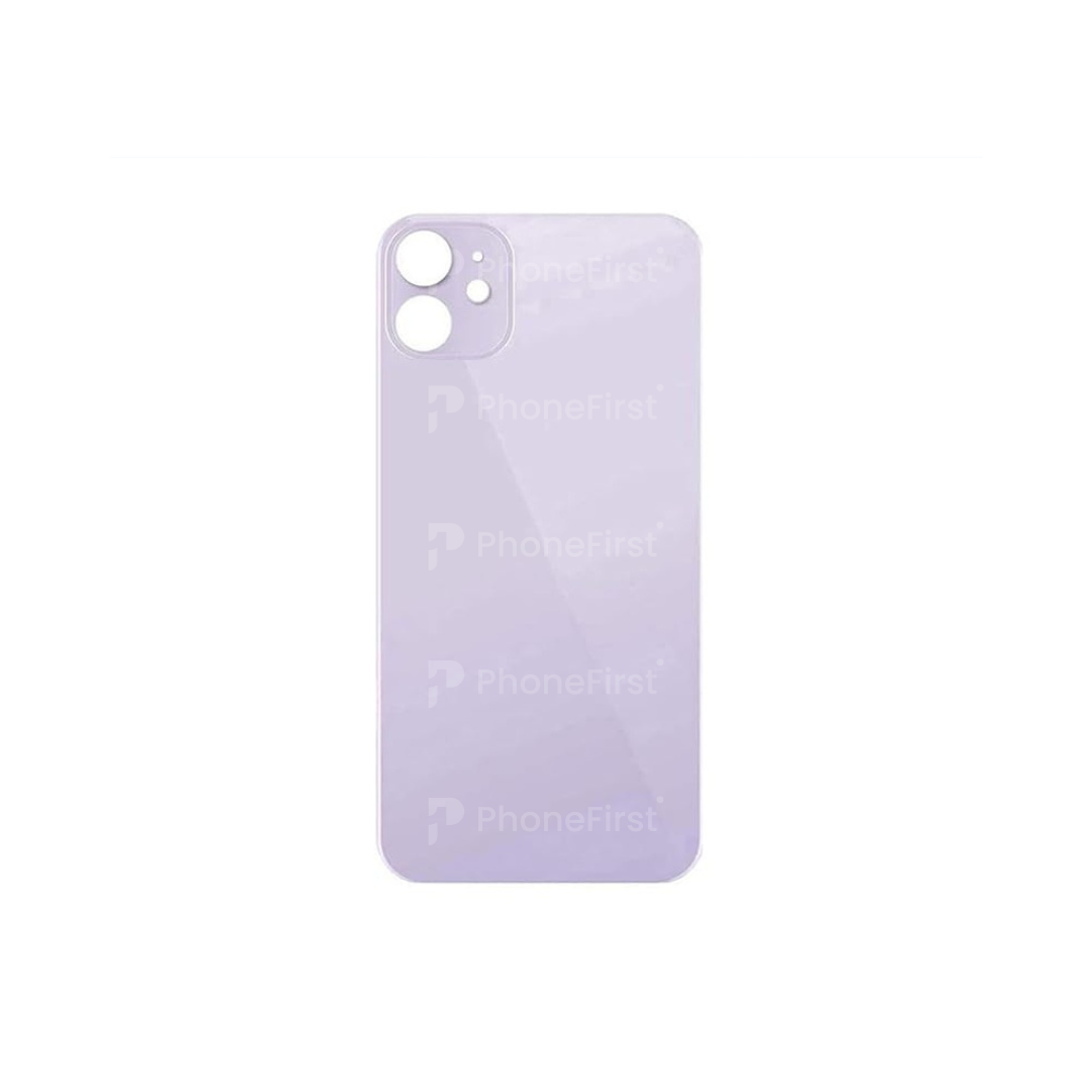 Apple iPhone 12 (6.1) - Battery Back Big Hole Purple