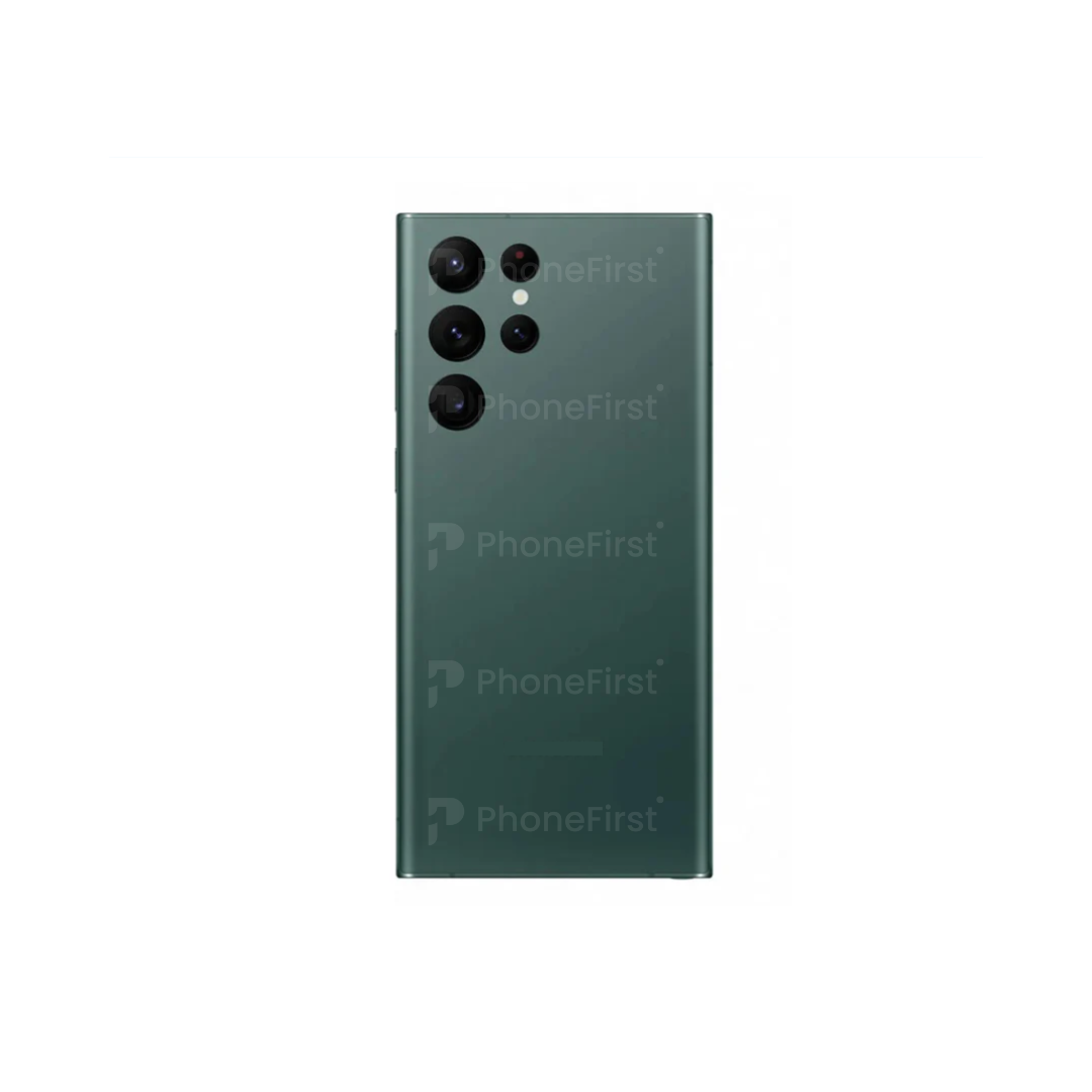 Samsung S22 Ultra S908 - Battery Back With Lens Green
