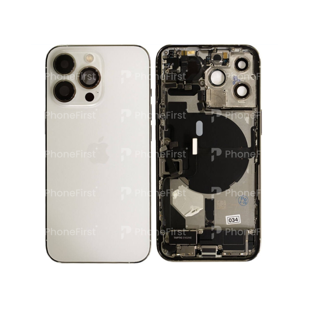 Apple iPhone 13 Pro Housing With Original Parts Silver – PhoneFirst