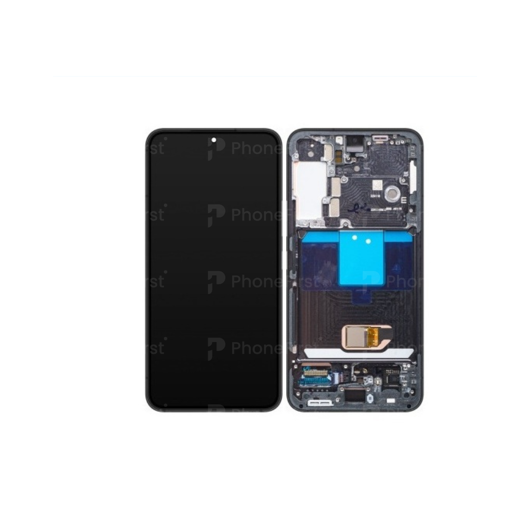 Samsung S22 S901 LCD (W/F) Service Pack Black