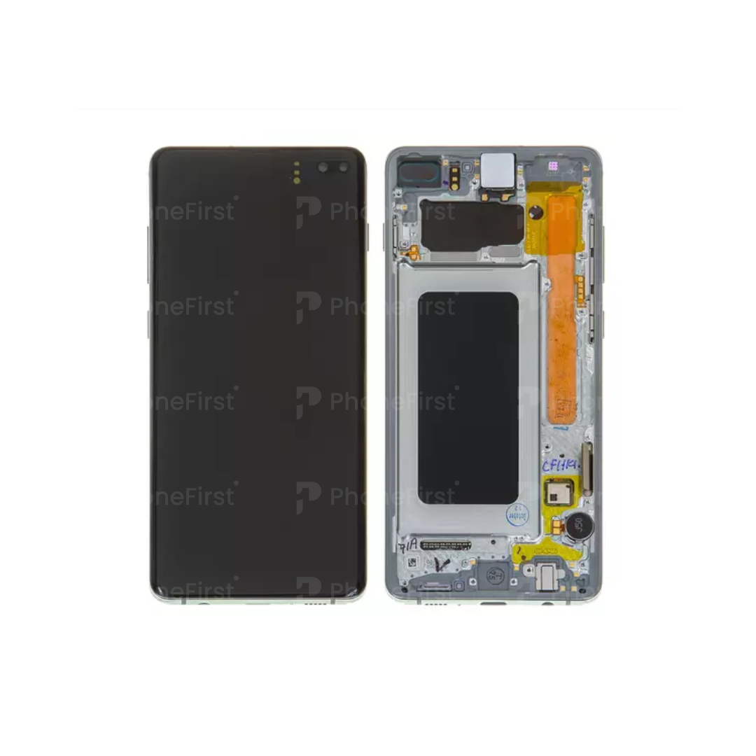 Samsung S10 Plus G975 LCD (W/F) Service Pack Green