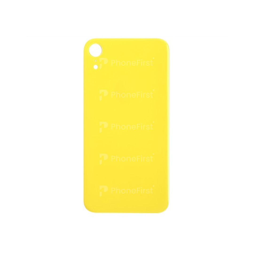 Apple iPhone XR - Battery Back Big Hole Yellow