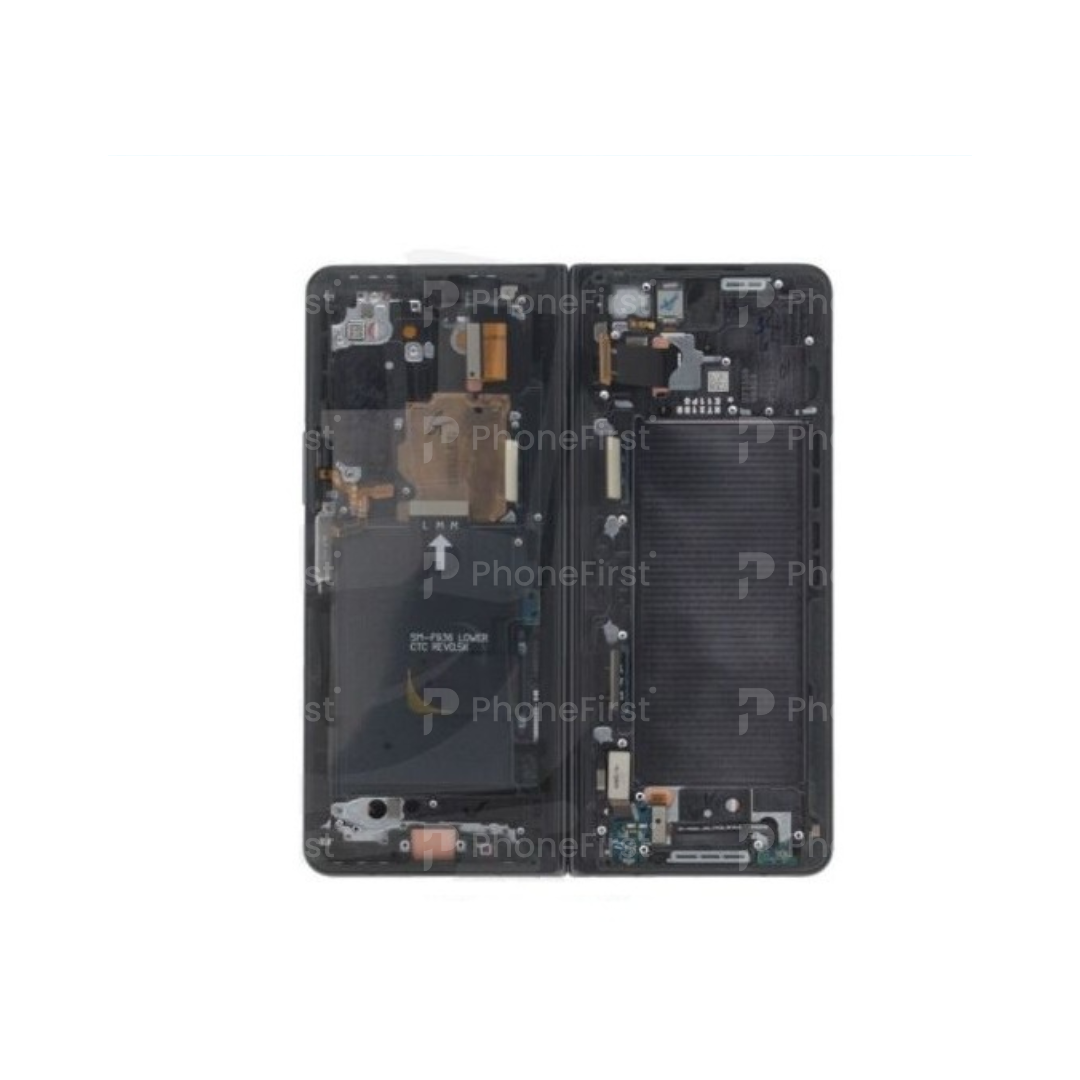 Samsung Z Fold 4 F936 LCD (W/F) Service Pack Black Inner LCD