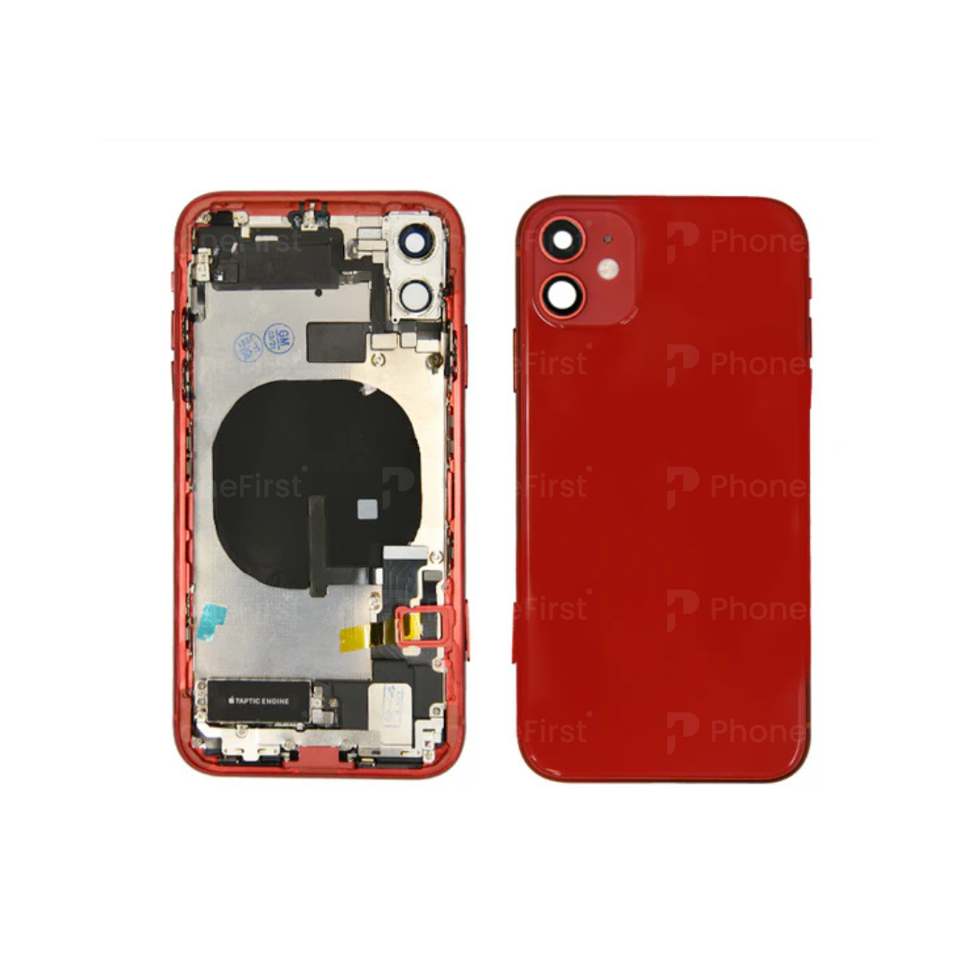 Apple iPhone 11 Housing with Parts 100 % Orignal Grade B Red