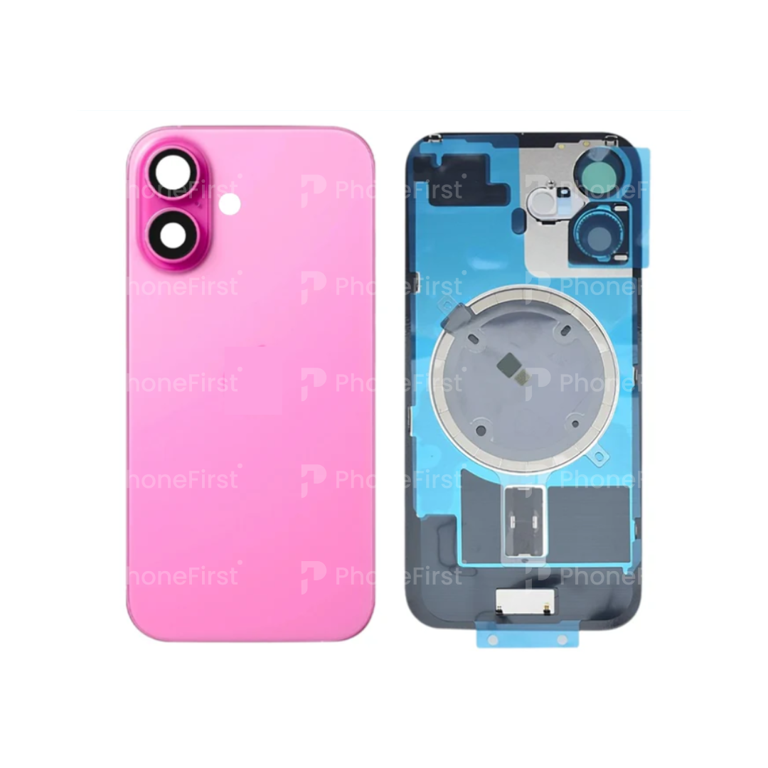 Apple iPhone 16 - Battery Back With Magnet Pink