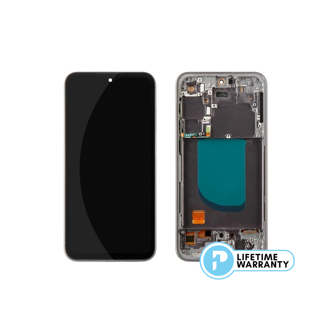 Samsung S23 FE S711 LCD (W/F) Service Pack Black