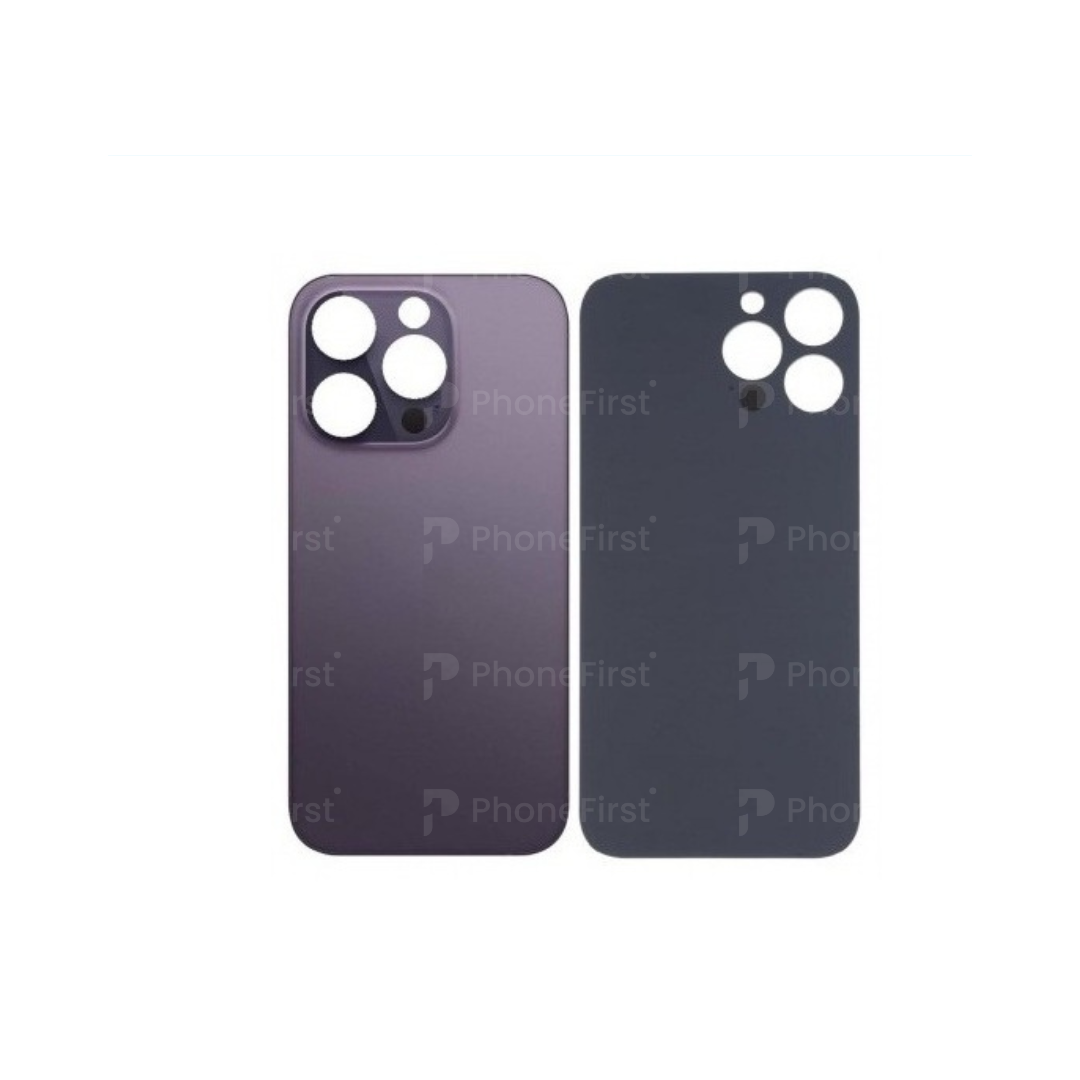 Apple iPhone 14 Pro - Battery Back Big Hole Nparts Advance Dark Purple