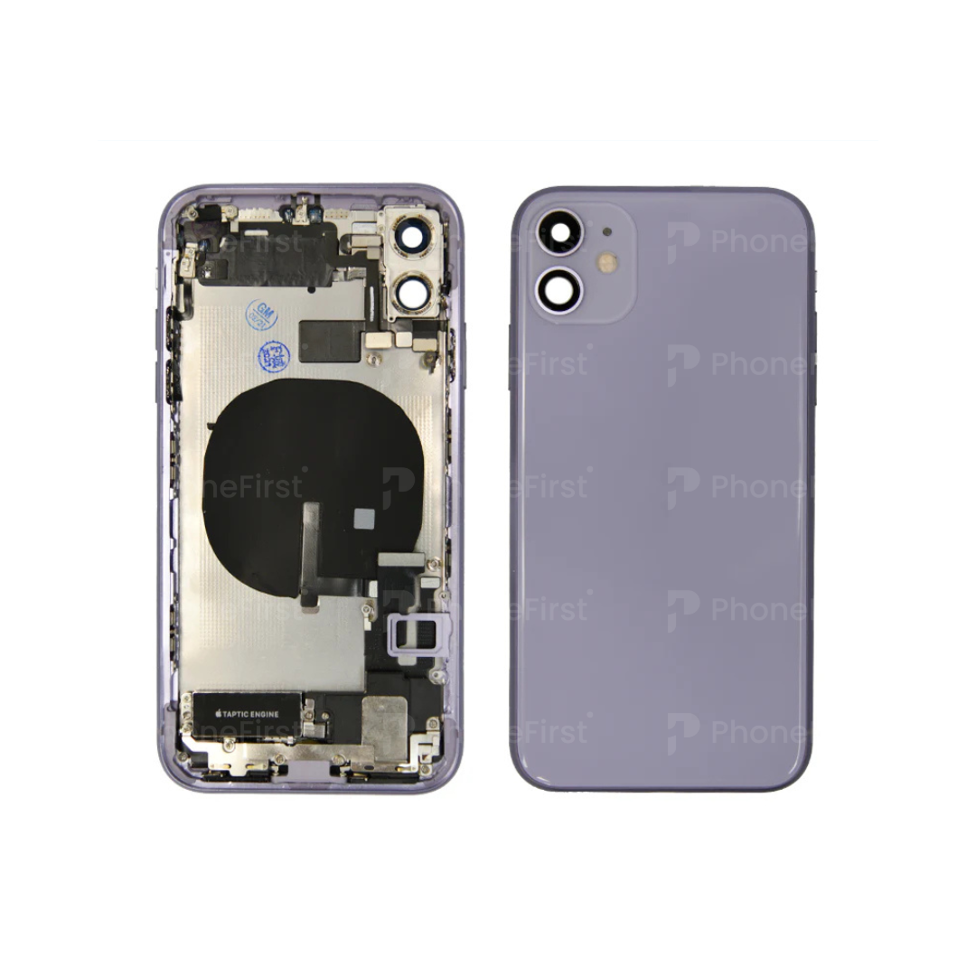 Apple iPhone 11 Housing with Parts 100 % Orignal Grade B Purple