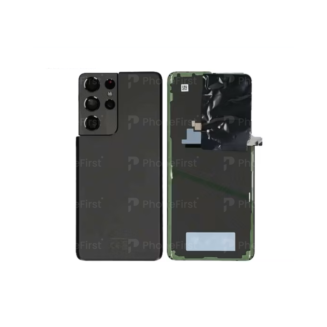 Samsung S21 Ultra 5G G998 - Battery Back With Lens Phantom Black